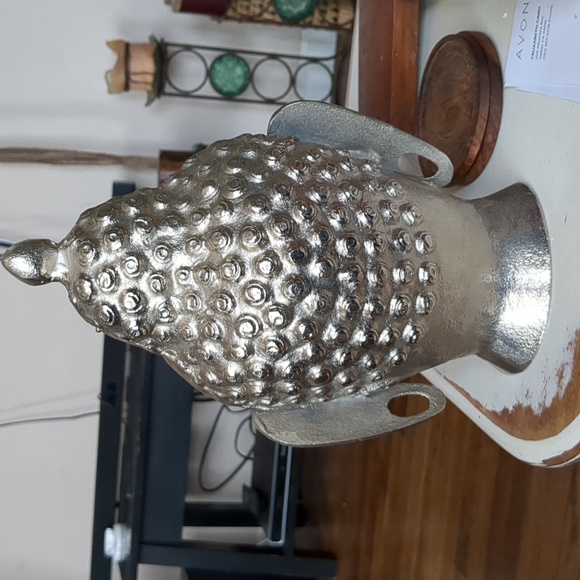 🩶Silver Metal Buddha Head Decor - Picture 8 of 13